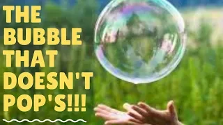 Make your own unpoppable bubbles!!!||Dynamic Innovator||