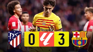 Atletico Madrid vs Barcelona [0-3], La Liga 2023/24 - MATCH REVIEW