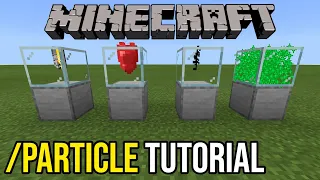 How To Use /Particle Command In Minecraft PS4/Xbox/PE/Bedrock