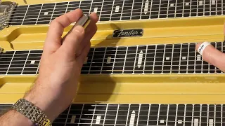 Basic lap steel guitar lesson: 12 bar blues in C6 . 6 or 8 string lap steel or C6 pedal steel guitar