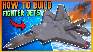 How To Build A 'FIGHTER JET' In 10 MINUTES! | Trailmakers Tutorial