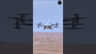 Xpeng X2 - First Test Flight on Desert #shorts