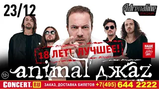 ANIMAL ДЖАZ "18 лет! Лучшее!" - 23.12 - Adrenaline Stadium