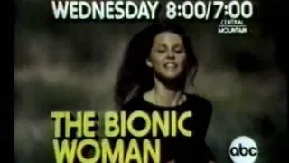 ABC promo The Bionic Woman 1976