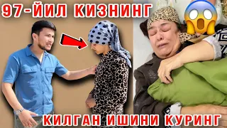 😱 ДАХШАТ. 26 Ёшли Кизнинг Килган Ишини Куринг. Онаси Тамом Буляпти 😢