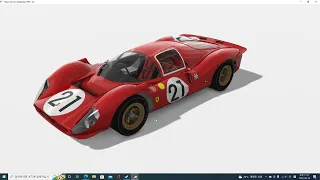 Assetto Corsa, Ferrari 330 P4 Berlinetta(V1.15-My Beta), Ian-Tan's Modelling.