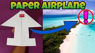 How To Make A Paper Plane That Looks Like a Real Plane| Paper Craft