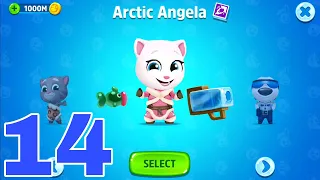 Talking Tom Splash Force: Arctic Angela vs Danger Hank vs Astro Tom vs Officer Angela