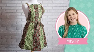 REPLAY: Learn how to make a Flour Flirt Reversible Apron with Misty and Courtenay!