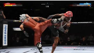 UFC 4:TROLLING WITH GOKU IN ONLINE WORLD CHAMPIONSHIP Pt.2