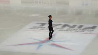 Alina Zagitova Free Program Practice - Grand Prix Final 2019 (fancam)