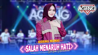 SALAH MENARUH HATI - Nazia Marwiana ft Ageng Music (Official Live Music)