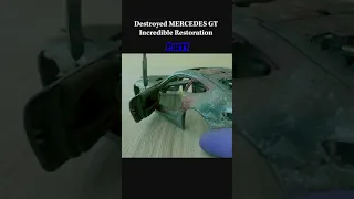 Destroyed Mercedes GT Incredible Restoration Part1.4