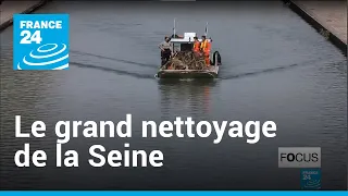 Malgré la pollution, la Seine, bientôt piscine olympique ? I Focus • FRANCE 24