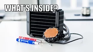 What's Inside a CPU Liquid Cooler (Closed Loop) Teardown