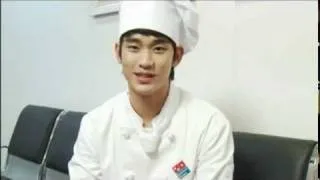 Kim SooHyun Domino's Pizza Greeting cut