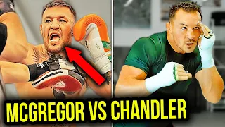 CONOR MCGREGOR vs MICHAEL CHANDLER SIDE BY SIDE TRAINING FOOTAGE! UFC 303 JUNE 29