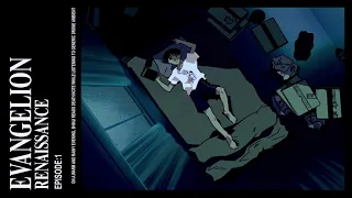 On a warm and rainy evening, Shinji reads Death Note while listening to generic drone ambient