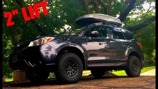 I lifted my Subaru Forester!