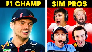 Can Sim Racing Pros beat Max Verstappen's World Record?