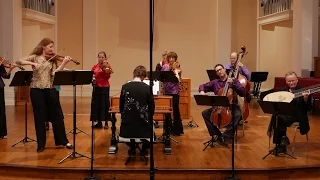 J.S. Bach: Violin Concerto in E Major BWV 1042, adagio; Rachel Podger & Voices of Music 4K
