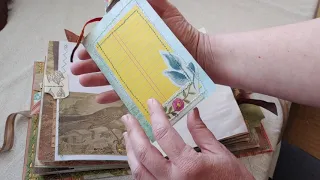 Nature Themed Junk Journal Flip Thru