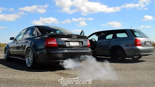 Audi RS4 & S4 B5 Antilag / Launch Control Sounds!