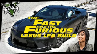 Fast Five | Han's Lexus LFA | GTA V Car Build Tutorial (ETR1)