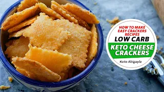 How to Make Keto Crackers in 3 Minutes - EASY KETO RECIPES