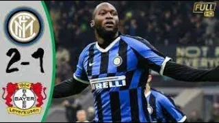 Inter Milan vs Bayer Leverkusen 2 1 All Gоals & Extеndеd Hіghlіghts 2020 HD