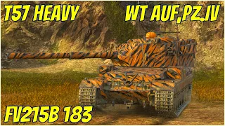 FV215b 183, T57 Heavy & WT auf,Pz.IV ● WoT Blitz