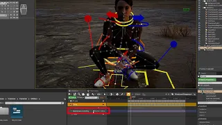 Animating with Metahumans in Unreal: Converting an animation clip to keyframes with Control Rig UE4