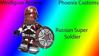 Custom Lego Minifigure Review: Phoenix Customs Russian Super Soldier