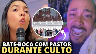 Vitória Souza abandona púlpito após ser chamada de "produto" por pastor da igreja