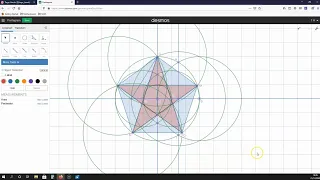 Seeing Geometry: How to Construct a Pentagram (5 Pointed Star)
