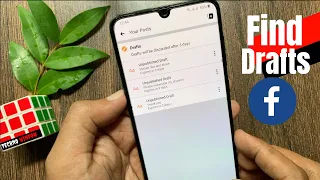 How to Find Drafts on Facebook App