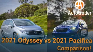 2021 Honda Odyssey vs 2021 Chrysler Pacifica: Which is better? | Comparison