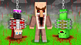 Why Scary VILLAGER Hanged JJ and Mikey in Minecraft ? (Maizen)