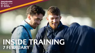 INSIDE TRAINING: FEBRUARY 7