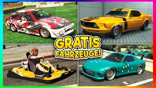 😍 9 NEUE GRATIS AUTOS IN GTA ONLINE! | GTA 5 News 😍