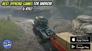 Top 5 MOST BEAUTIFUL OFF-ROAD Games For Android & iOS 2023