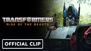 Transformers: Rise of the Beasts - Official "Prime Meets Primal" Clip (2023) Anthony Ramos