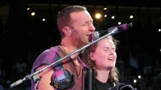 Barbie Girl and Everglow -  Coldplay Amsterdam 16-07-2023