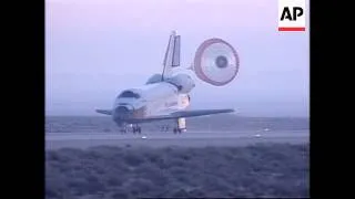 USA - Atlantis Lands At Edwards Air Force Base