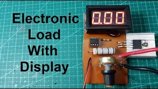 Electronic Load / Constant current Explained