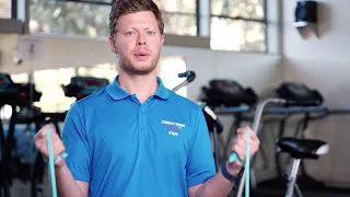 How to strengthen your arms using resistance bands