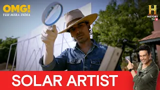 This guy 'paints' with the Sun. Literally! #OMGIndia S09E04 Story 2