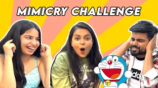 Mimicry Challenge with Youtubers || KAUN JEETA??