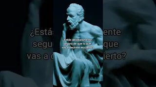 A Sócrates NO le gustaba el CHISME 😬 | #socrates #filosofia #reflexiones #chisme