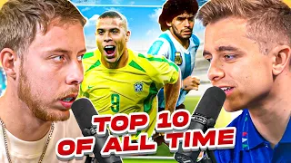 Youtubers Rank Top 10 ALL TIME Players!